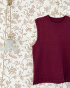 Pull sans manches